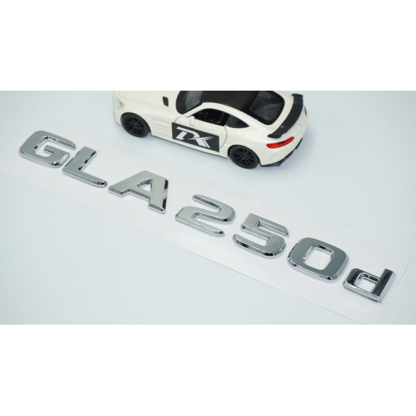 DK Tuning GLA 250d Bagaj Krom ABS 3M 3D Yazı Logo Benz İle Uyumlu - 3