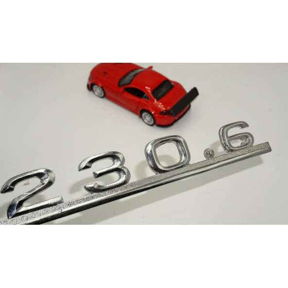 230.6 Bagaj Krom Metal 3M 3D Yazı Logo ürün görseli 1