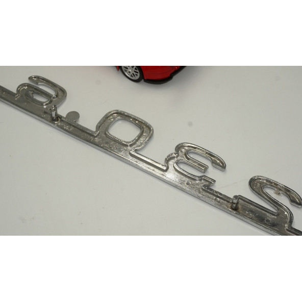 230.6 Bagaj Krom Metal 3M 3D Yazı Logo - Resim 4