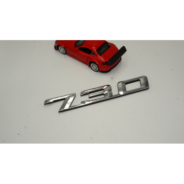 Bmw 730 Bagaj Krom ABS 3M 3D Yazı Logo - 3