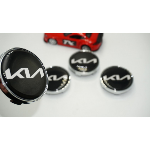 Kia Yeni Nesil Logo Jant Göbeği Kapak Seti 60mm