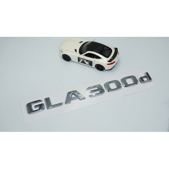 DK Tuning GLA 300d Bagaj Krom ABS 3M 3D Yazı Logo Benz İle Uyumlu - 2
