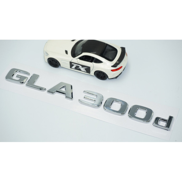DK Tuning GLA 300d Bagaj Krom ABS 3M 3D Yazı Logo Benz İle Uyumlu - 3