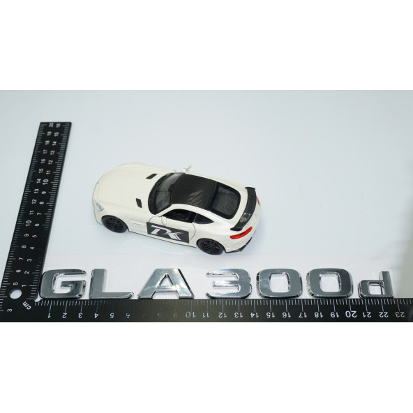 DK Tuning GLA 300d Bagaj Krom ABS 3M 3D Yazı Logo Benz İle Uyumlu - 4