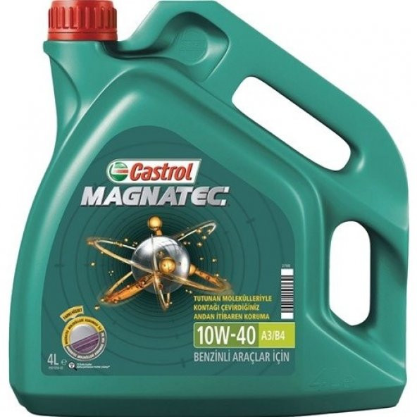 Castrol Magnatec Benzinli 10W40 4 lt Motor Yağı 2024 üretim