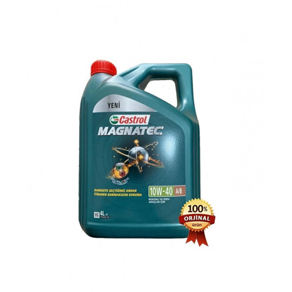 Castrol Magnatec Benzinli 10W40 4 lt Motor Yağı 2024 üretim