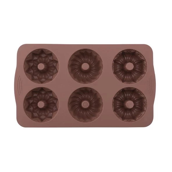 Silicolife SL06 6'lı Karma Kek Kalıbı - 7