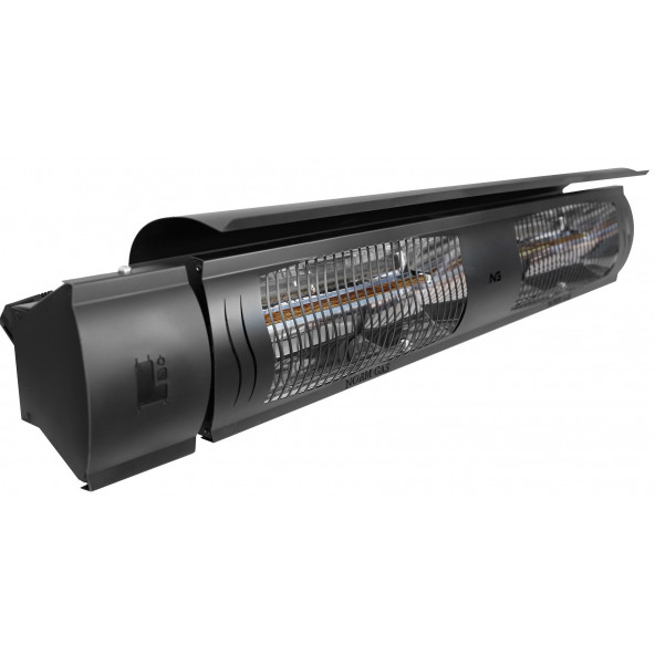 3000w Kumandalı Normgas İnfrared Dış Mekan Isıtıcı Heating Systems siyah