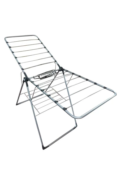 1. Kalite Çamaşır Kurutmalıgı Kalın Telli Mandal Sepetli - Resim 2