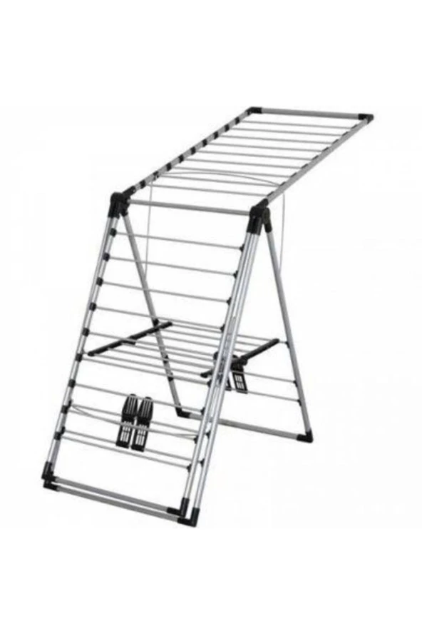 EKTFASHİON Tek Katlı Kalın Borulu Çamaşır Kurutmalık Askısı - 3