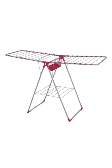 Lüx Mandal Sepetli Çamaşır Kurutmalık Çamaşır Askılığı Kurutmalık