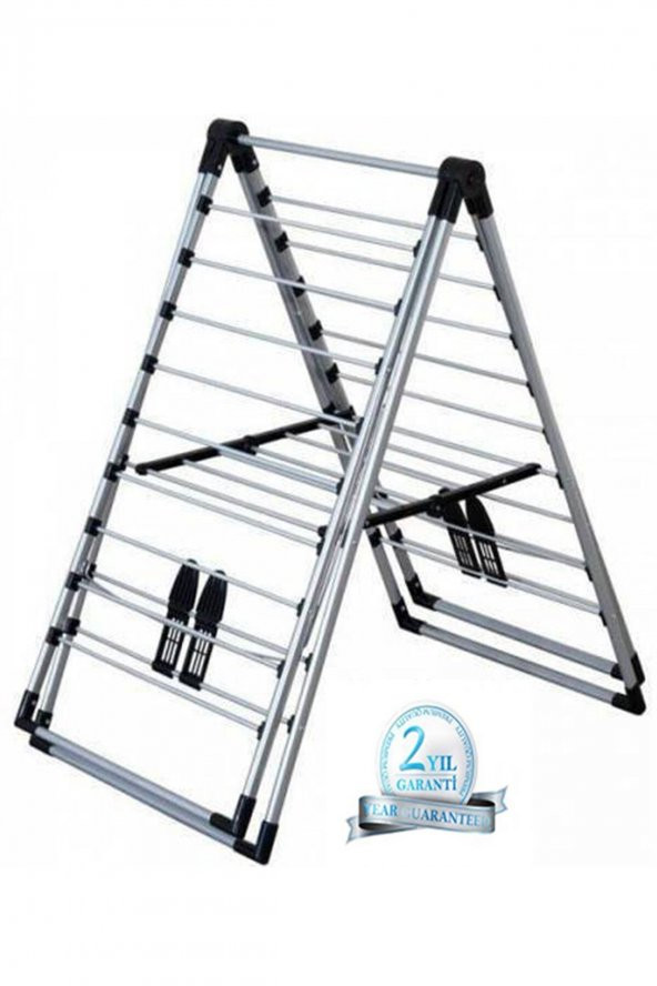 Kurutmalık Kalın Borulu Çamaşır Elbise Askısı Banyo Askısı - 2