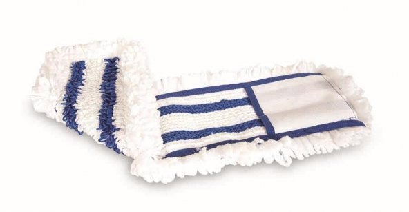 FLORA ENDÜSTRİYEL NEMLİ MOP APARATI 50 CM VE 2 ADET MİKROFİBER NEMLİ MOP 50 CM SETİ - 3