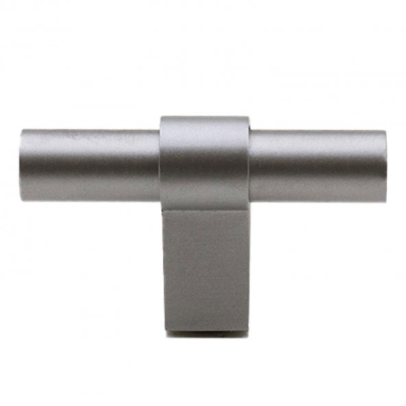 Düğme Çekmece Dolap Kapak Kulpu Kulbu Mat Krom Metal Kulp 6 cm