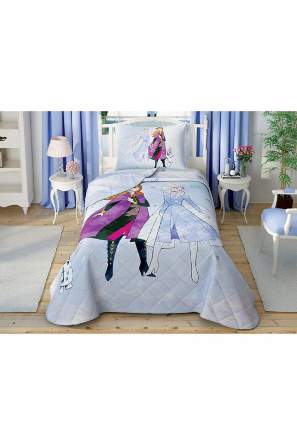 TAÇ LİSANSLI BRF YATAK ÖRTÜSÜ FROZEN 65878