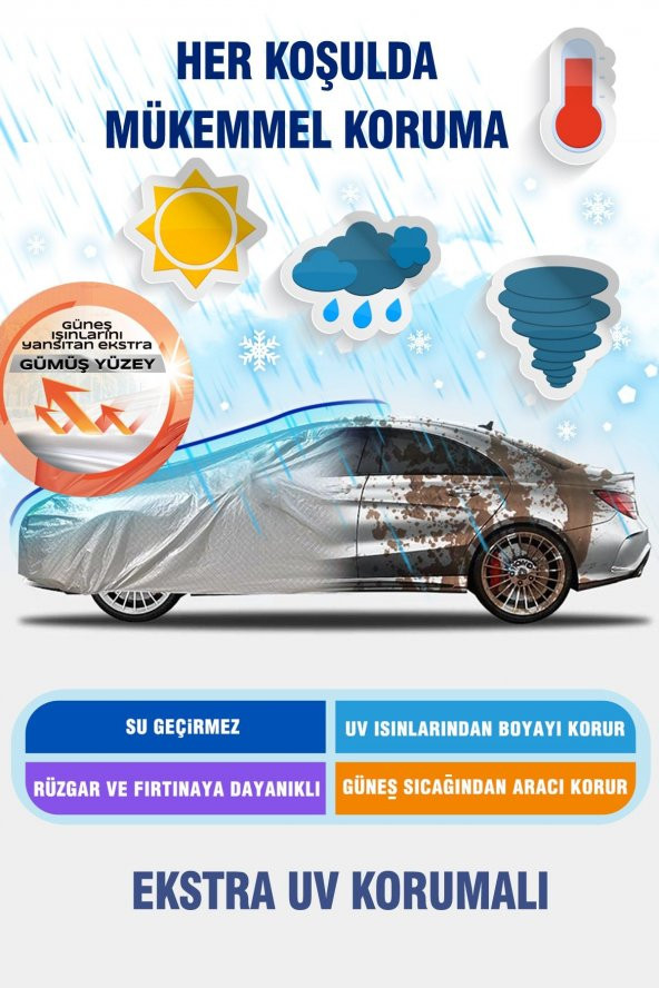 AutoEN FIAT  Marea 1996 - 2002 Araba Brandası Oto Branda - 4