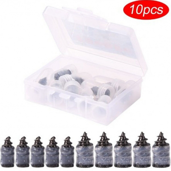 Motosiklet Araba Oto Lastik Tamir Kiti 10 Parça Kauçuk Vida Seti Kolay Vida Lastik Yaması - 5