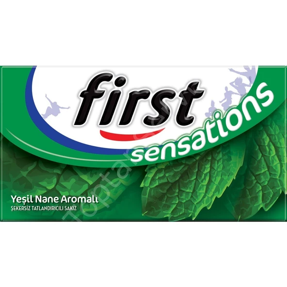 First Sensations Yeşil Nane  Aromalı Sakız 12 Adet - 2