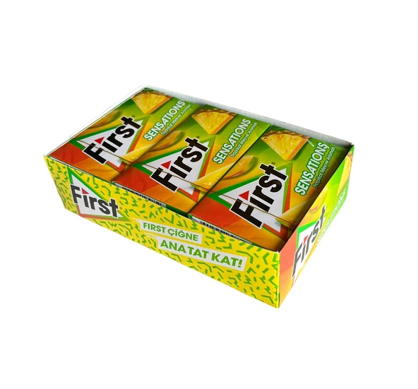 First Sensations Tropikal Meyve Aromalı Sakız 12 Adet ürün görseli