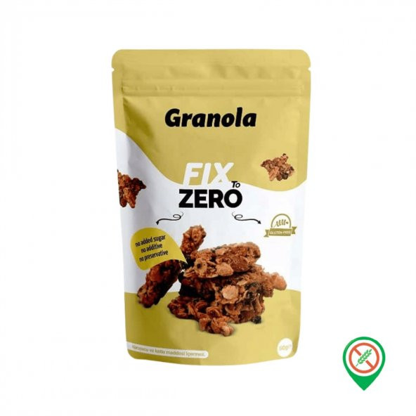 Fix To Zero Glutensiz Granola 50 Gr