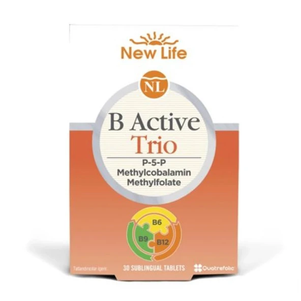 Newlife B Active Trio 30 Sublingual Tablet