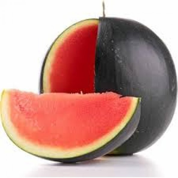 20 Adet Tohum Meşhur Halep Karpuzu Tohumu Halep Karası Karpuz ... ürün görseli 1