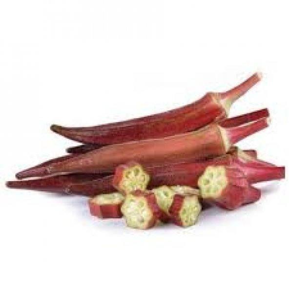 100 Adet Tohum Kınalı Bamya Tohumu Bamya Tohumu ürün görseli