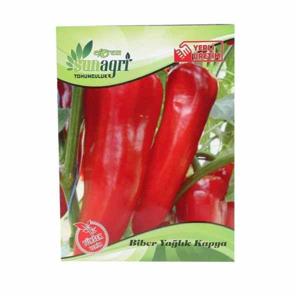 Sunagri Yağlık Kapya Biber Sebze Tohumu ürün görseli