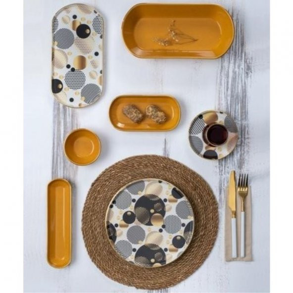 Acar Gölge 31 Parça Seramik Kahvaltı Takımı Sr-22-0253 - 2