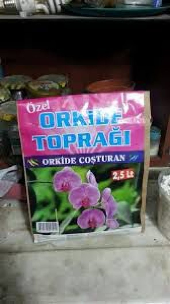 Orkide Toparğı Orkide Coşturan Toprak 2.5 Litre + Tohum
