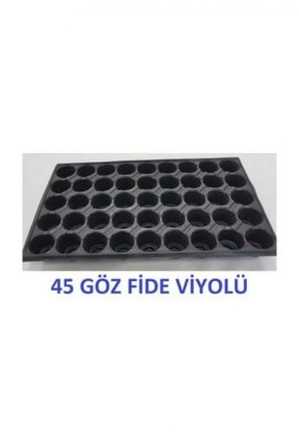 7 Adet 45 Lik Viyol Fide Çimlendirme Viyolü + Tohum