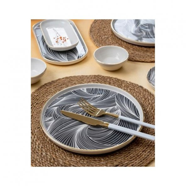 Acar Ahenk 31 Parça Seramik Kahvaltı Takımı SR-22-0270 - 4