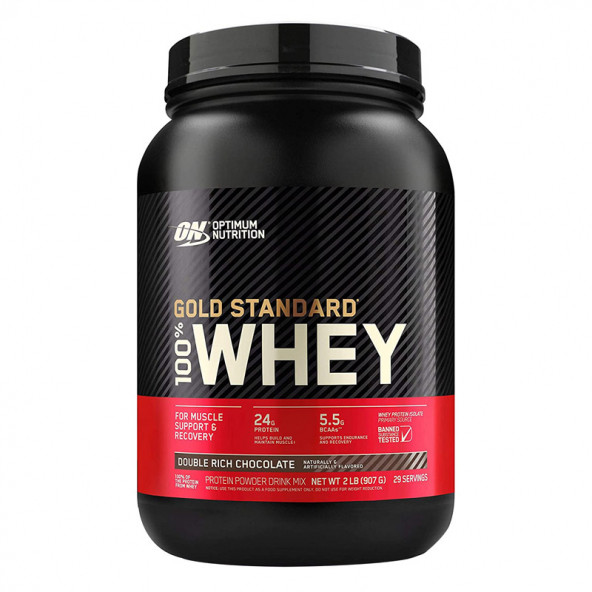Optimum Gold Standard Whey Protein Tozu 908 Gr +2 Hediye