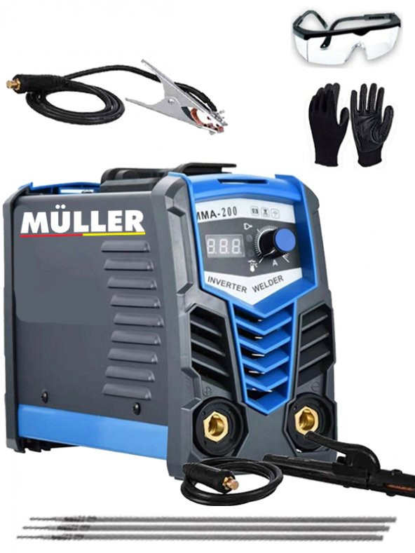 MÜLLER Germany 201SX Çift Kartlı Hava Soğutmalı İnvertec Compact Kaynak Makinesi