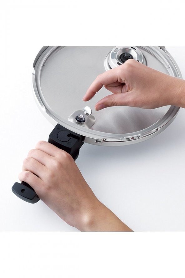 Fissler Vitaquick Bluepoint 6 Litre Düdüklü Tencere + Cam Kapak - 4