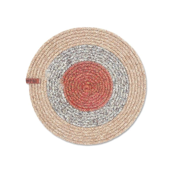 THE MİA JÜT AMERİKAN SERVİS BAMBU KİREMİT 35x35 CM - 1