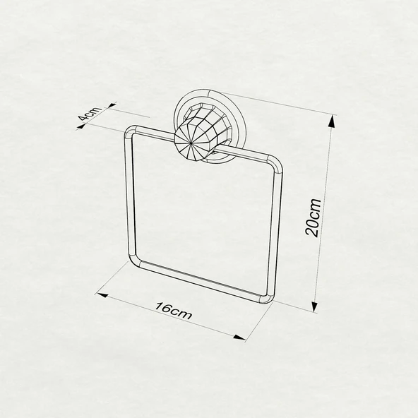 TEKNOTEL DELME VİDA MATKAP YOK! VAKUMLU KARE HAVLULUK MAT SİYAH DM234 - 3