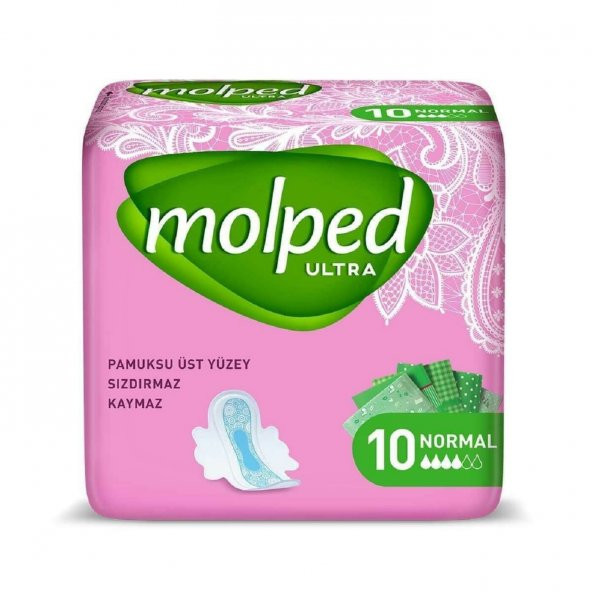 Molped Ultra Anatomik Normal Ped 10 Adet