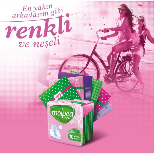 Molped Ultra Anatomik Normal Ped 10x4 40 Adet - Resim 4