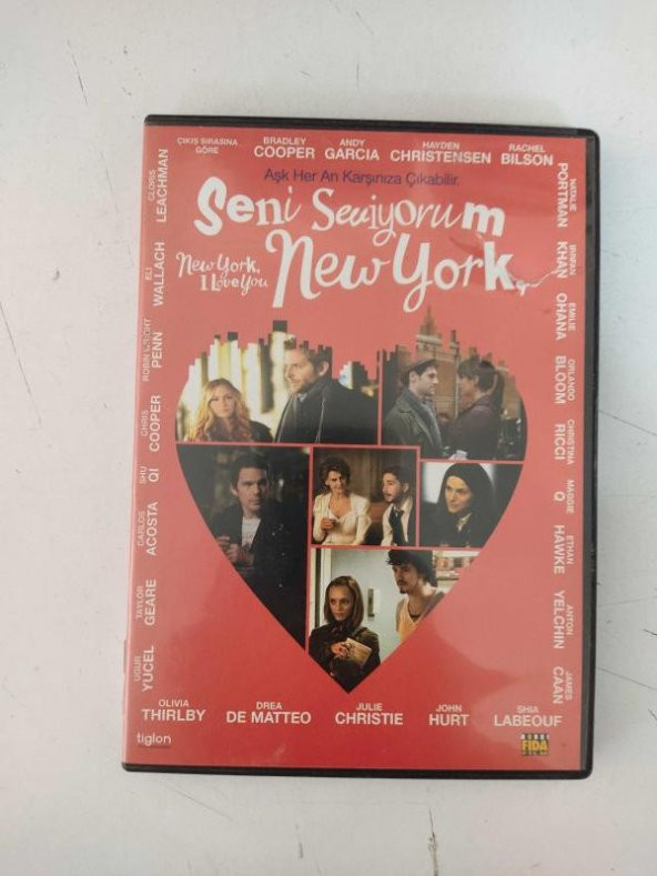 SENİ SEVİYORUM NEW YORK        ORJİNAL FİLM  DVD ( 17920
