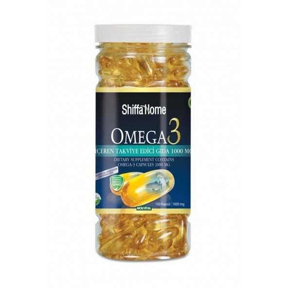 Aksu Vital Shiffa Home Omega 3 Balık Yağı 1000 mg X 100 Kapsül