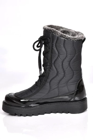 Papuçcity 02237 Kadın Termal Kürklü Kar Bot - 4