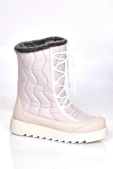 Papuçcity 02237 Kadın Termal Kürklü Kar Bot - 8