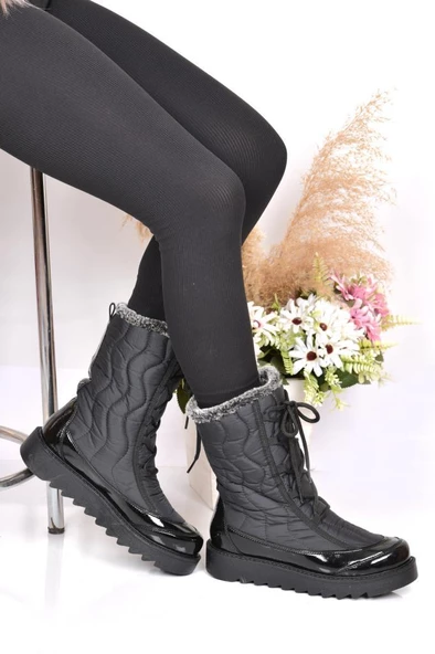 Papuçcity 02237 Kadın Termal Kürklü Kar Bot