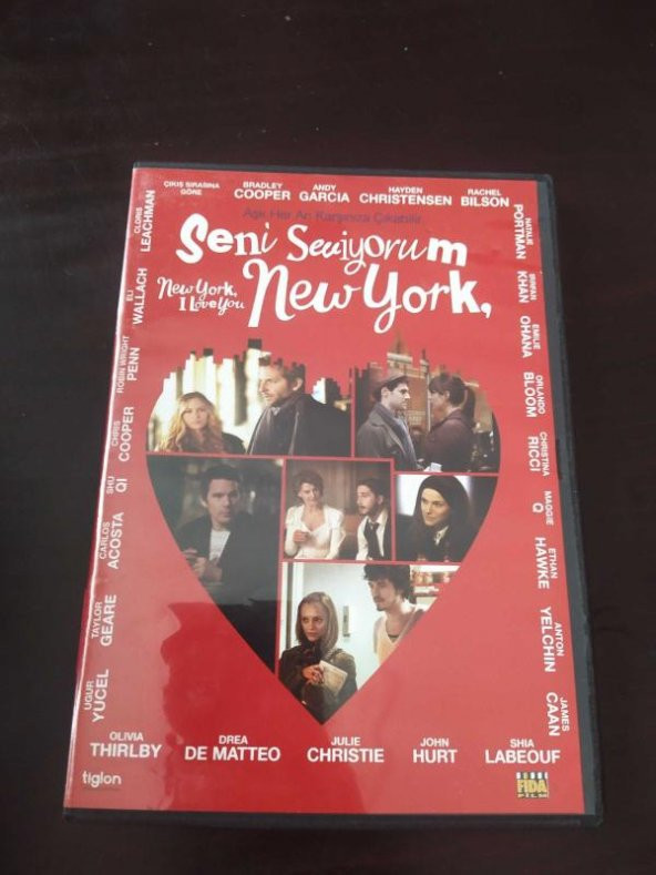 SENİ SEVİYORUM NEW YORK DVD ORJİNAL ( DVD 2882 )