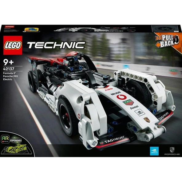 LEGO® Technic Formula E® Porsche 99X Electric 42137 - 9 Yaş ve Üzeri için Çek-Bırak Yarış Arabası Modeli Oyuncak Yapım Seti (422 Parça) - 2