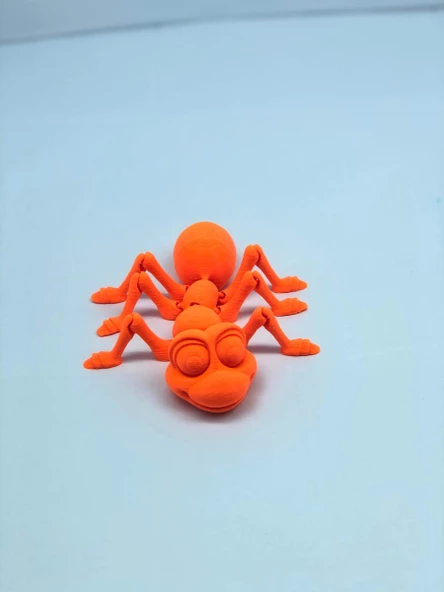 3D Hareketli Karınca Figürlü Oyuncak - Turuncu - Resim 2