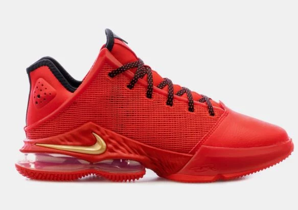 Nike LeBron 19 Low Light Crimson Erkek Basketbol Ayakkabı d09829600  E-479