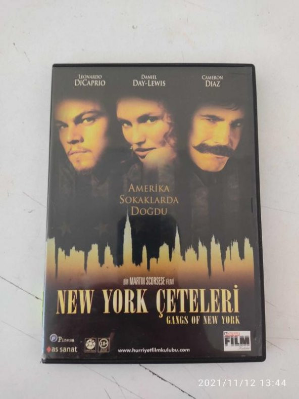 NEW YORK ÇETELERİ DVD FİLM ORJİNAL FİLM ( DVD 11694 )