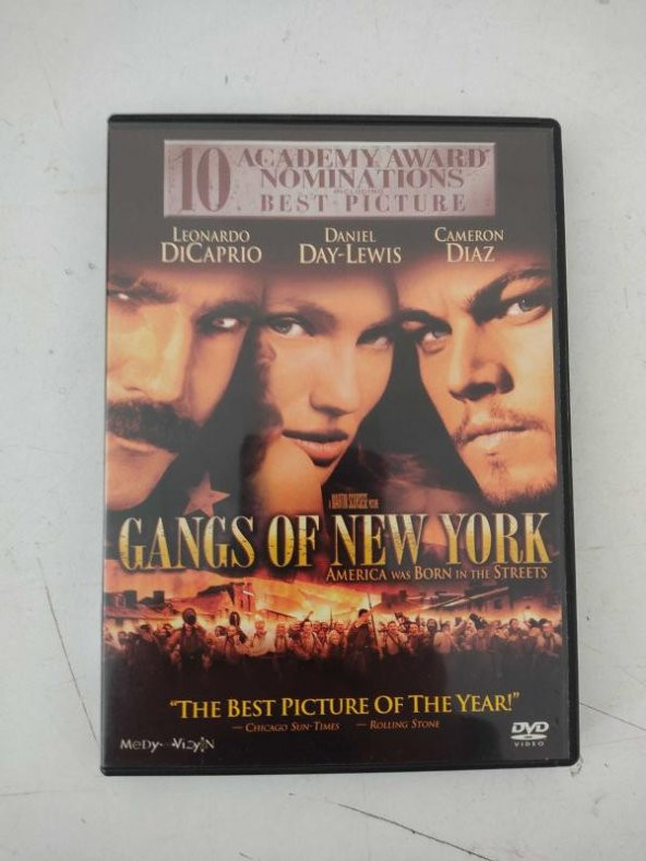GANGS OF NEW YORK DVD FİLM ORJİNAL FİLM ( DVD 12726 )